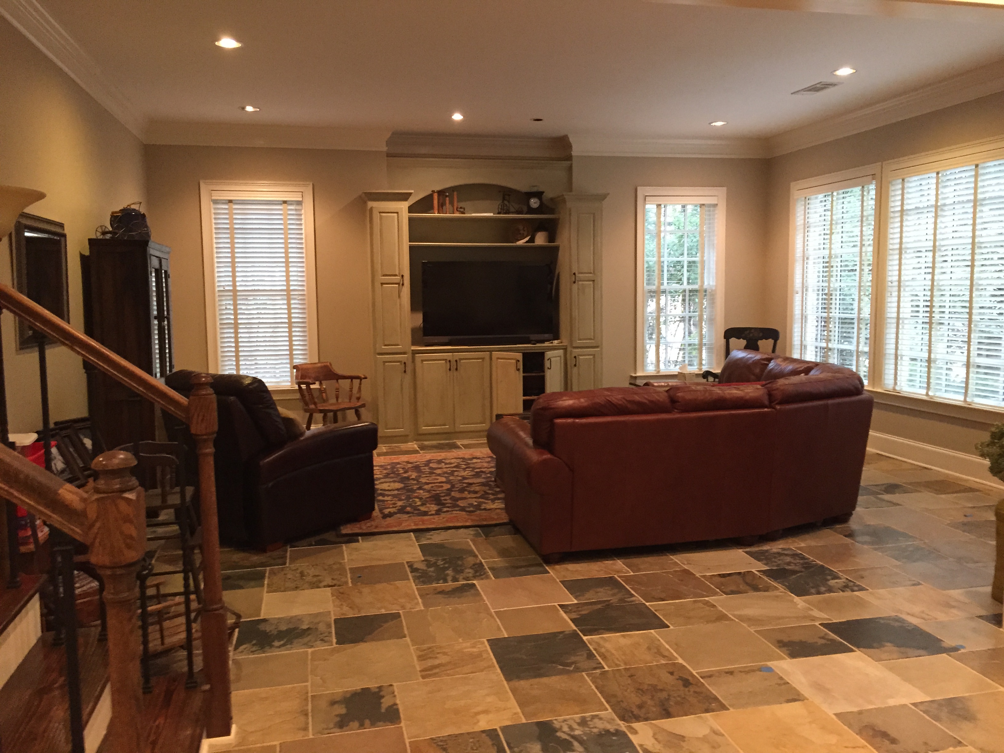 Terrace Level Renovation Atlanta Home Remodeling